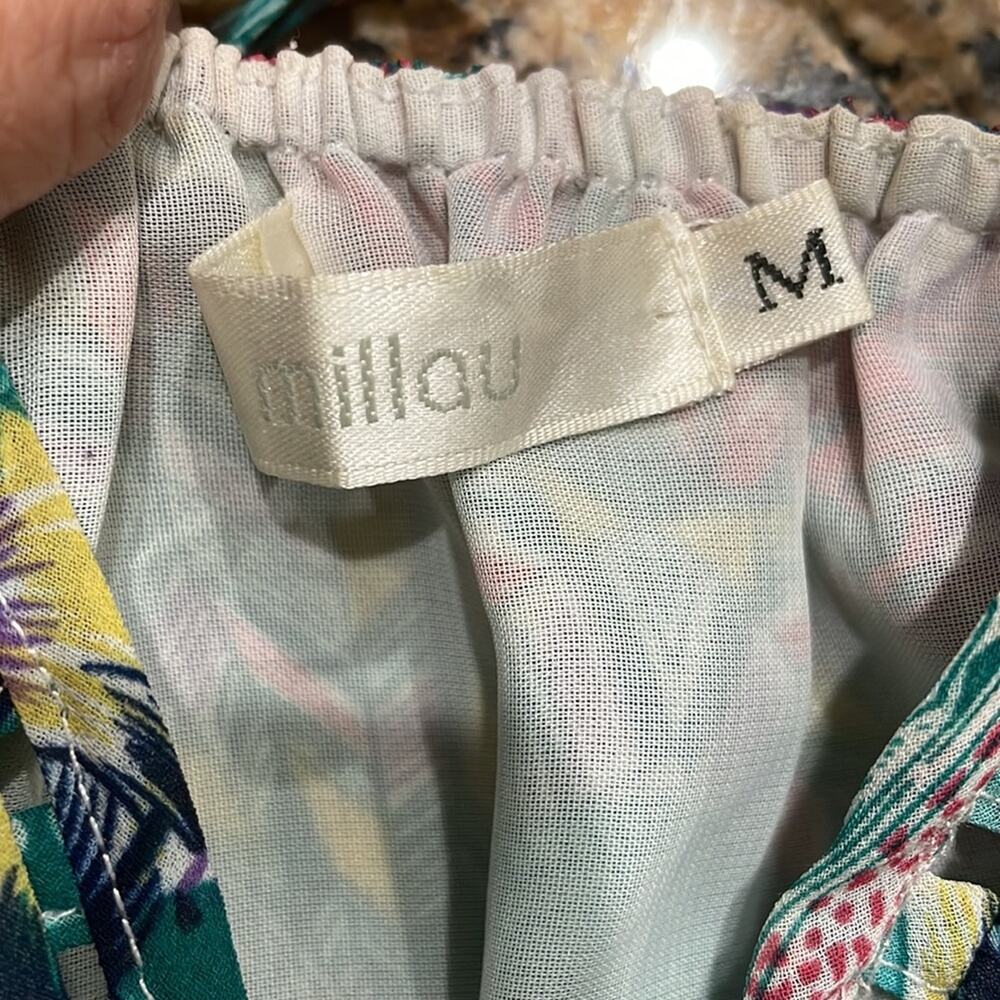 Millau Floral Strappy Babydoll Dress - Picture 4 of 6